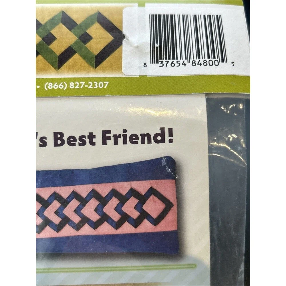 Double Diamond Quilting Ruler Kit Bright Quilting Notions 1.5” And 3.5” Borders